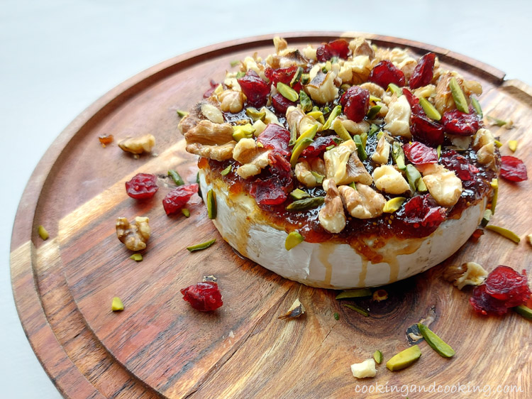 Baked Brie with Fig Jam