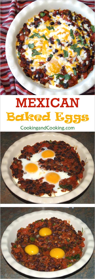 Mexican Baked Eggs | Mexican Breakfast | Cooking and Cooking