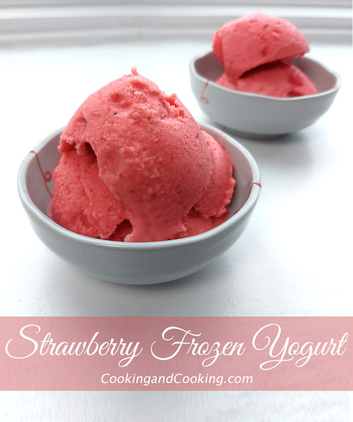 Strawberry Frozen Yogurt